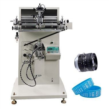 Zakřivený sítotiskový stroj